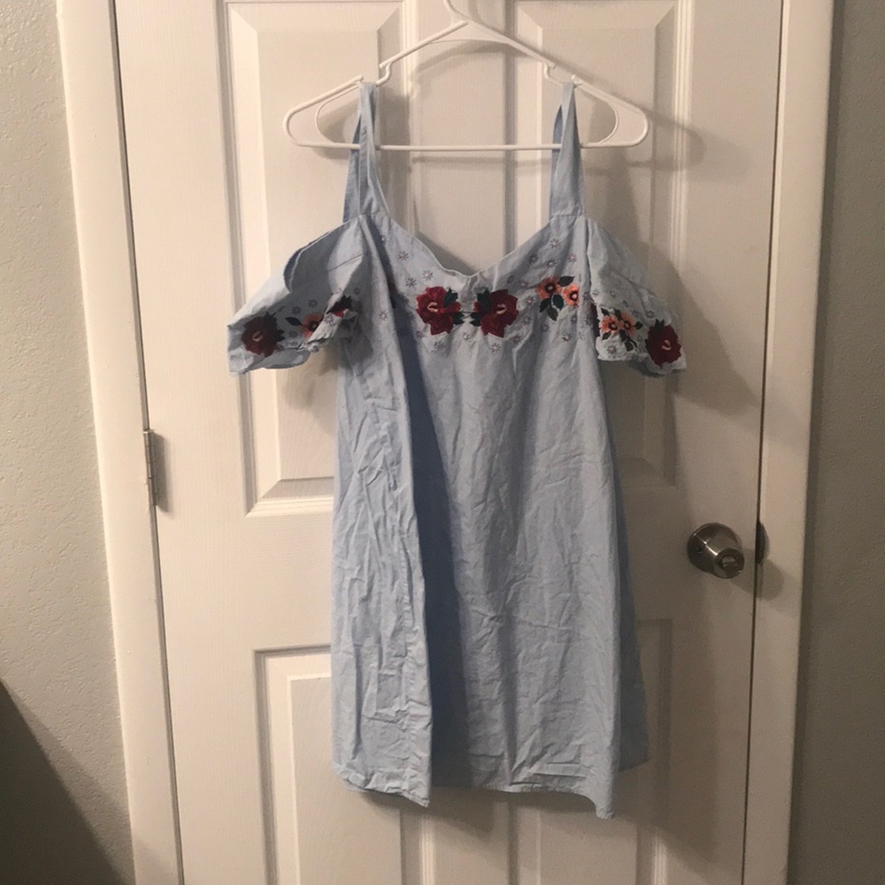 Off the shoulder tank dress